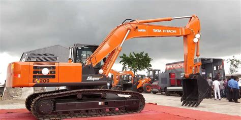 tata hitachi excavator